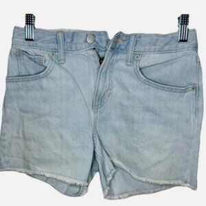 ✨ Old Navy Girls High Rise Cut-Off Denim Shorts | Size 14 | Light Wash | Summer